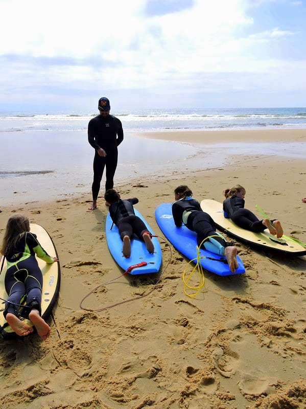 Séjour dans les Landes : initiation au surf