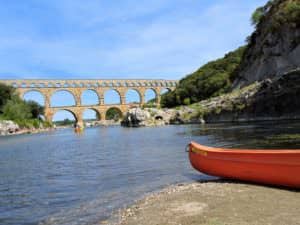 Vallée du Rhône : site romain du Pont du Gard