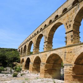 Vallée du Rhône : site romain du Pont du Gard