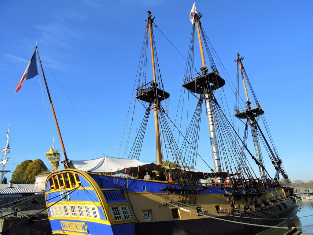 Charente-Maritime - Rochefort - visite de la frégate Hermione