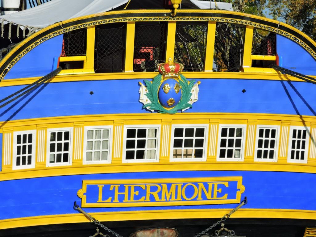 Charente-Maritime - Rochefort - visite de la frégate Hermione