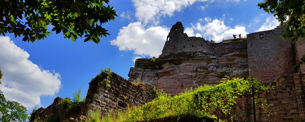 visite du château de Fleckenstein en Alsace