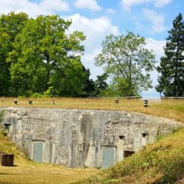 Visite du fort de Mutzig en Alsace