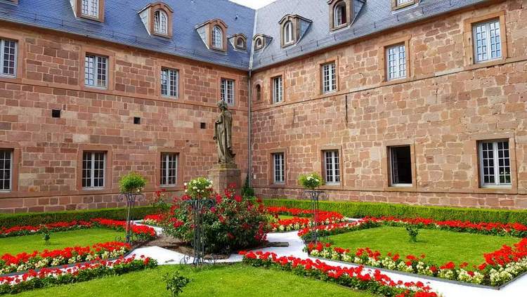 visite au Mont Saint Odile en Alsace