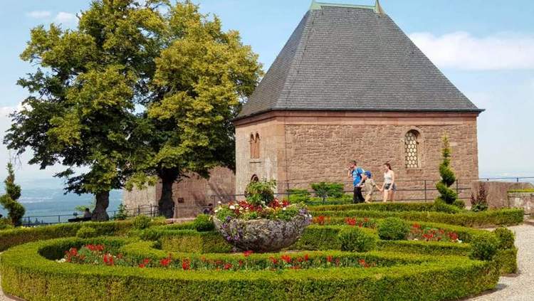 visite au Mont Saint Odile en Alsace