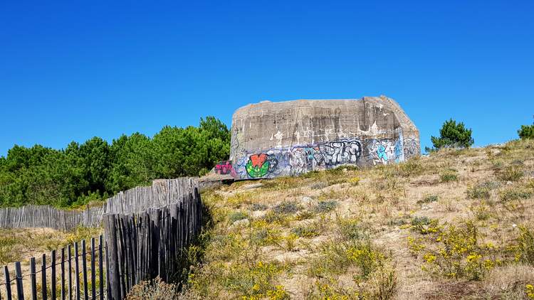 bunker à Saint Palais sur mer