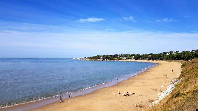 plage de saint palais sur mer