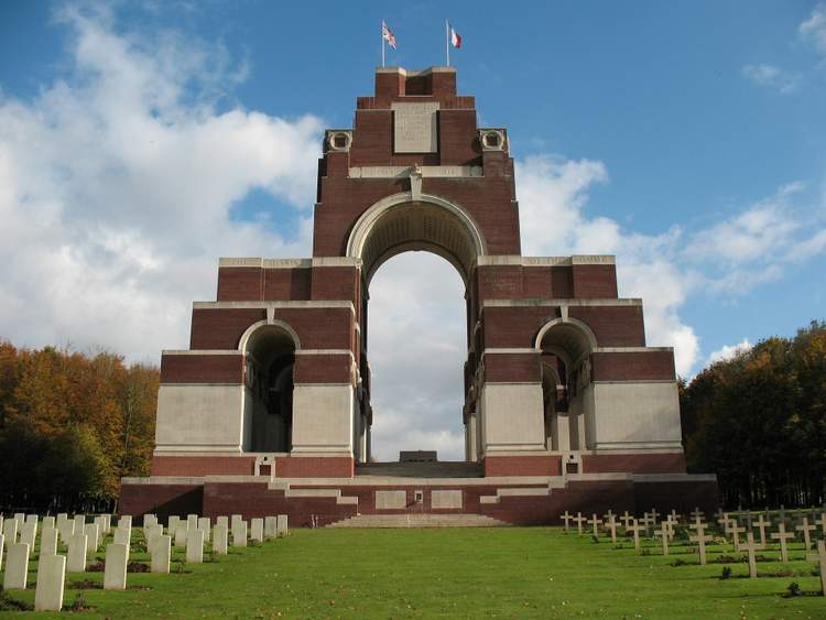 Lieux de mémoire : mémorial de Thiepval