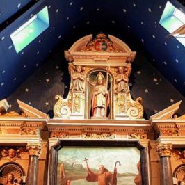 visite de la chapelle de Saint Philibert dans le Morbihan
