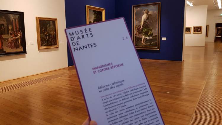 visite du musée d'arts de Nantes