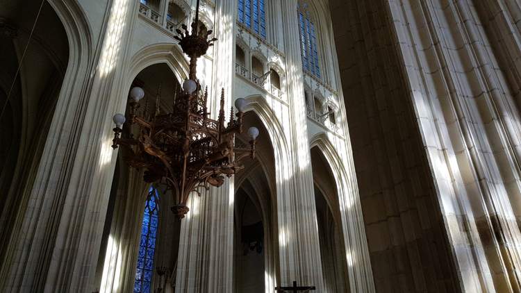 visite de la cathédrale de Nantes