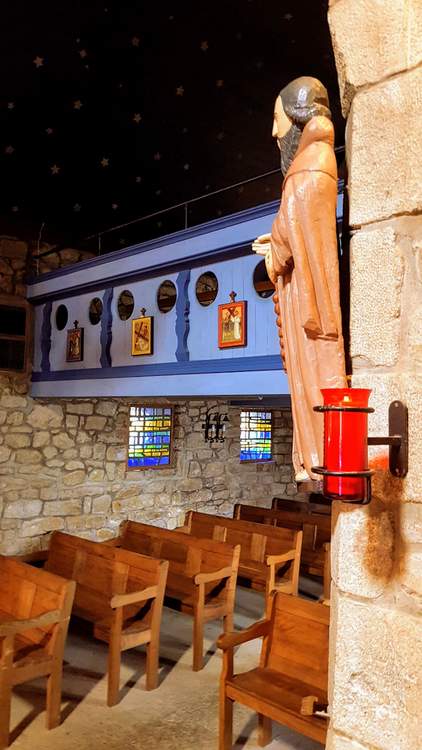 visite de la chapelle de Saint Philibert dans le Morbihan