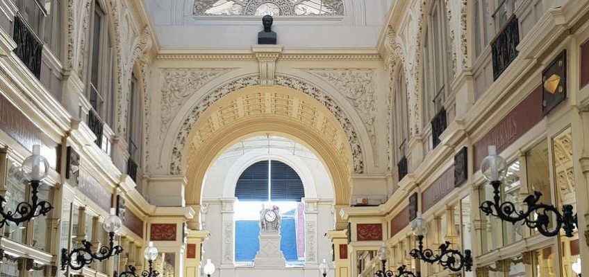 visite du passage Pommeraye à Nantes