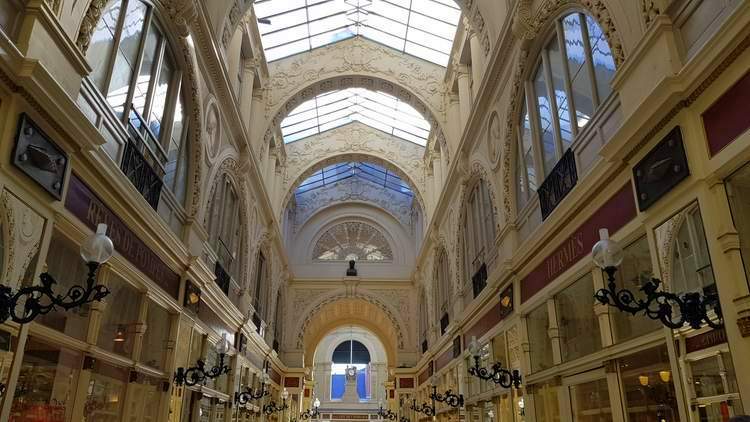 visite du passage Pommeraye à Nantes