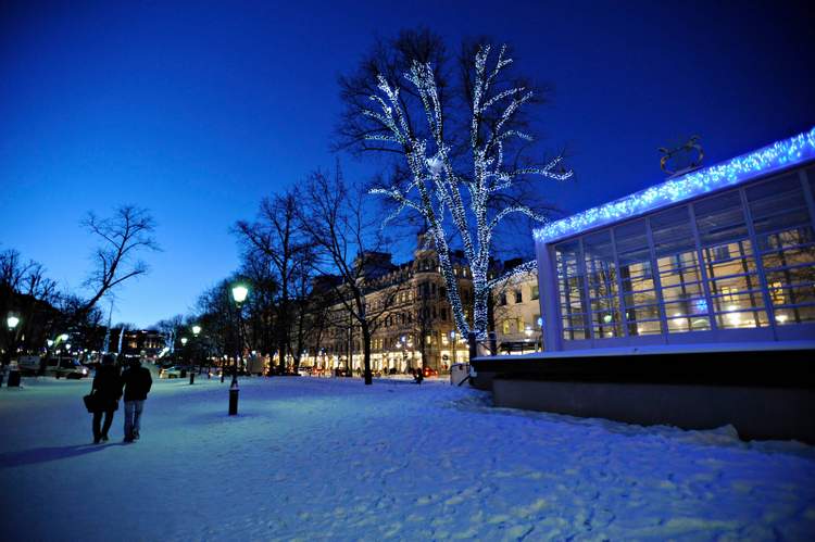 séjour à Helsinki en hiver