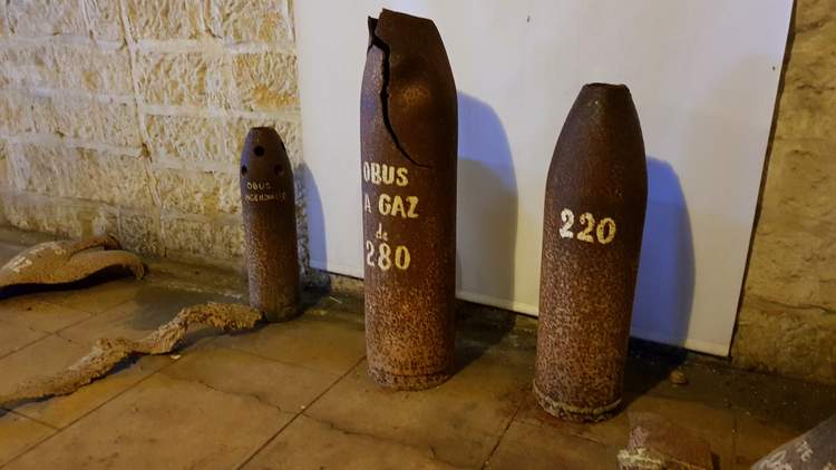 Visite du fort de Douaumont dans la Meuse 