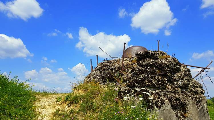 Visite du fort de Douaumont dans la Meuse 