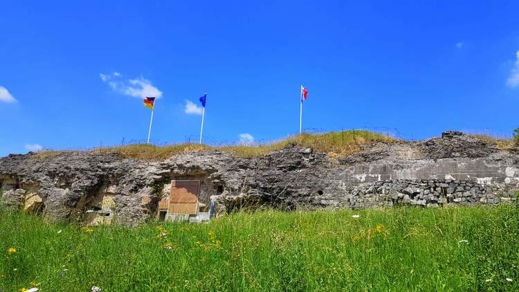 Visite du fort de Douaumont dans la Meuse 