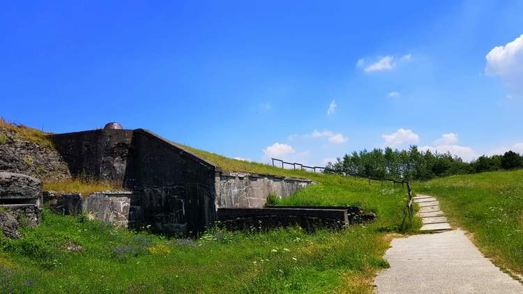 Visite du fort de Douaumont dans la Meuse 