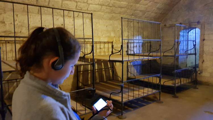 Visite du fort de Douaumont dans la Meuse 