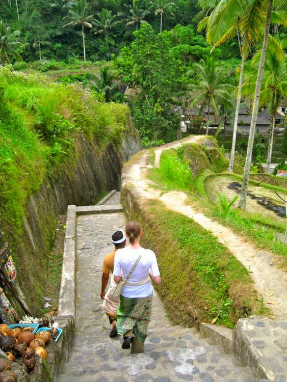 visite du temple Gunung Kawi à Bali