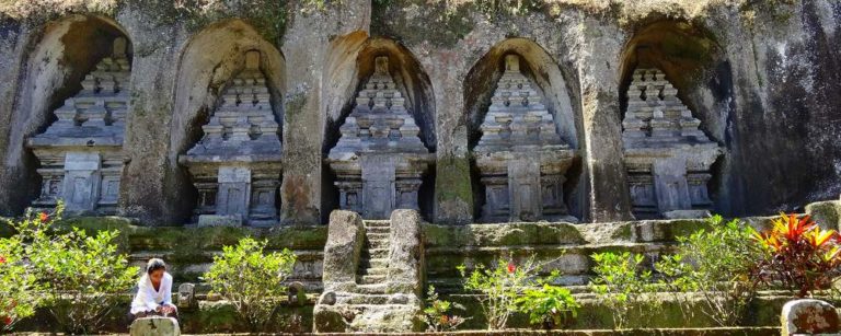 visite du temple Gunung Kawi à Bali