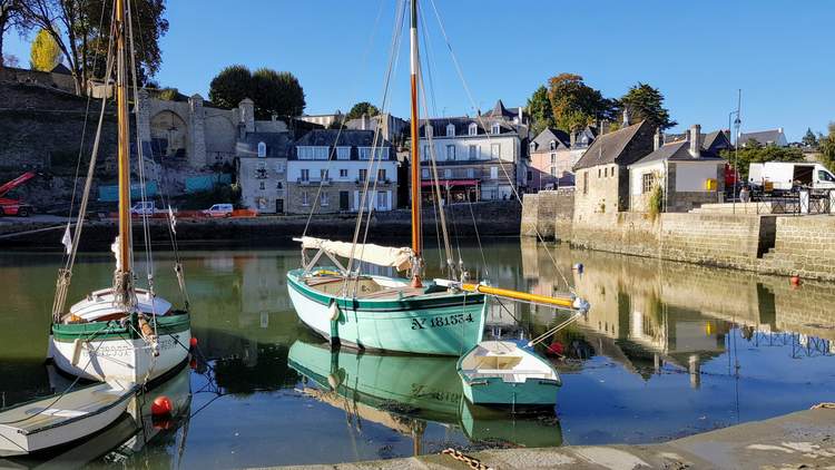 visite du port de Saint-Goustan à Auray