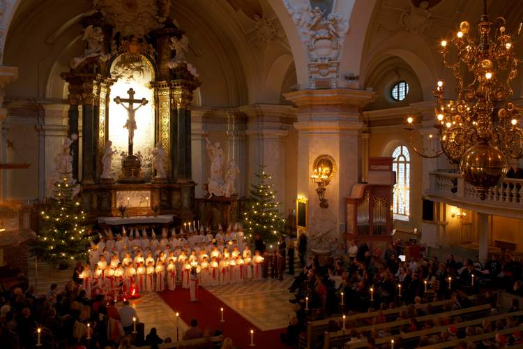 Sainte lucie à Stockholm