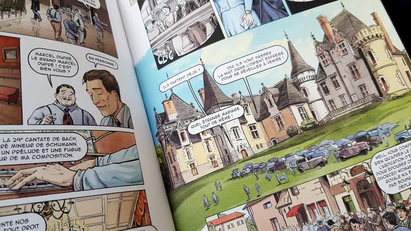 guide des châteaux de la Loire en bandes dessinées