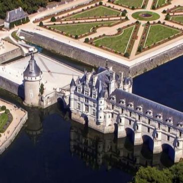 Vol en montgolfière au-dessus du château de Chenonceau