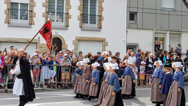 Grande parade des Nations Celtes du festival interceltique de Lorient