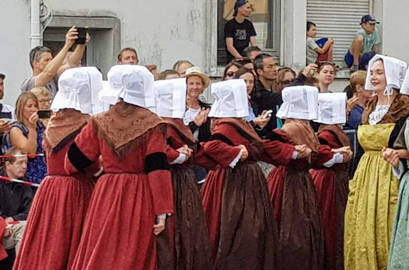 Grande parade des Nations Celtes du festival interceltique de Lorient