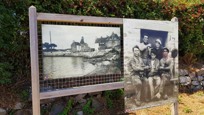expo port sardiniers île de Saint Cado dans le Morbihan