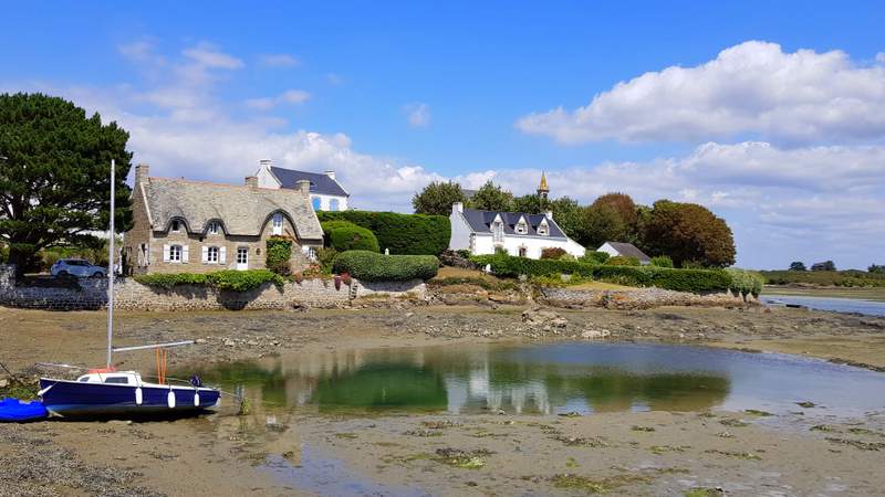 île de Saint Cado dans le Morbihan