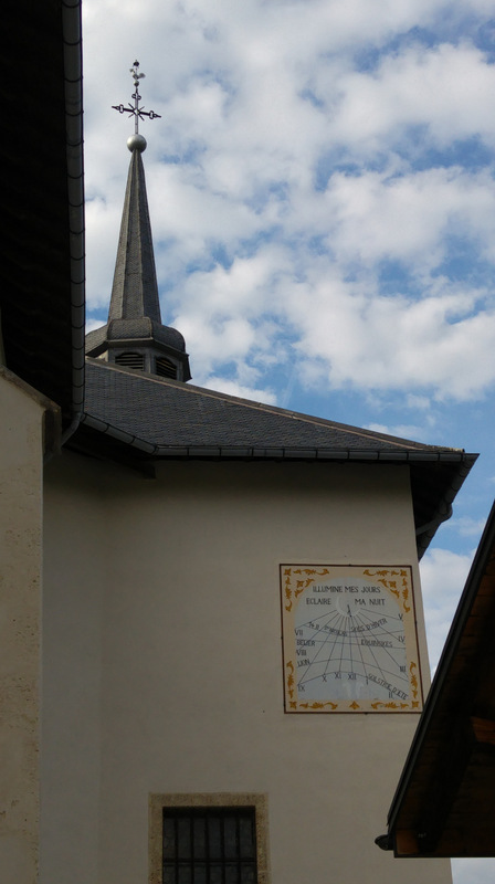 Eglise baroque de Saint-Nicolas de Véroce à Saint-Gervais