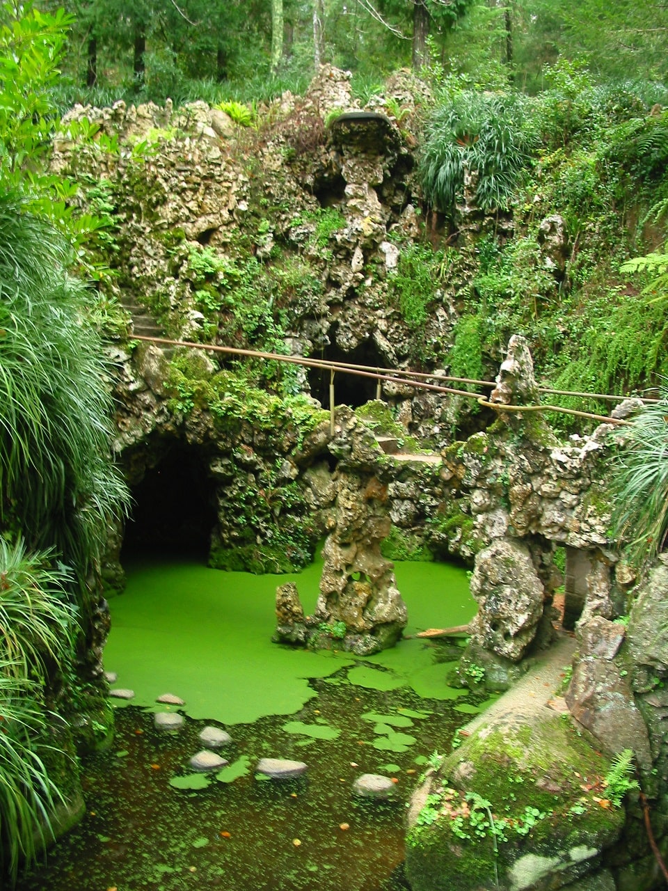 Sintra : visite du palais : la Quinta da Regaleira