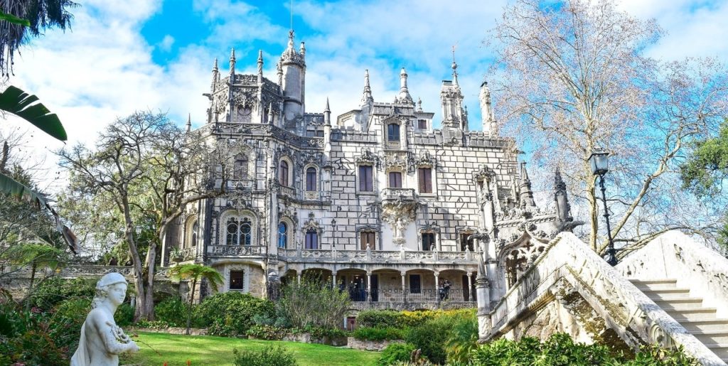 Sintra : visite du palais : la Quinta da Regaleira