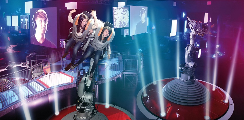 futuroscope : dans avec les robots