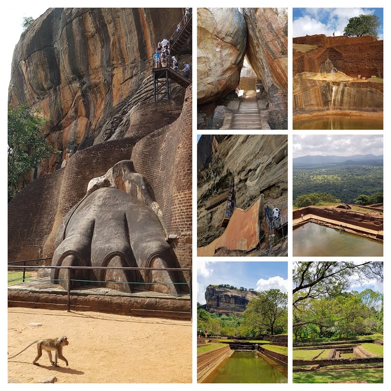 15 jours au Sri Lanka - rocher du lion Sigiriya