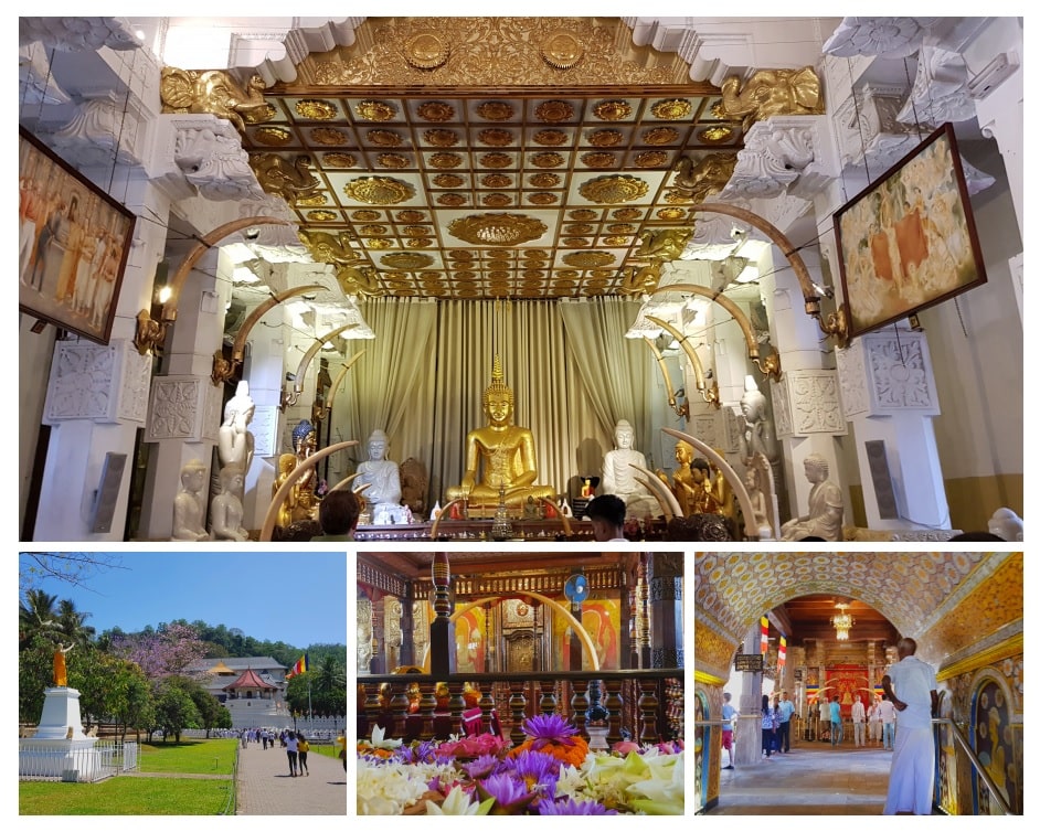 15 jours au Sri Lanka - temple de la dent de Bouddha