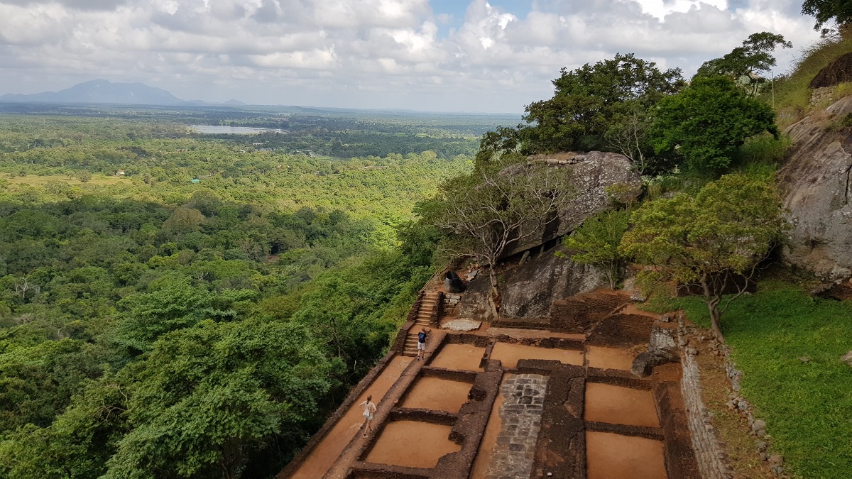 15 jours au Sri Lanka - rocher du lion à Sigiriya