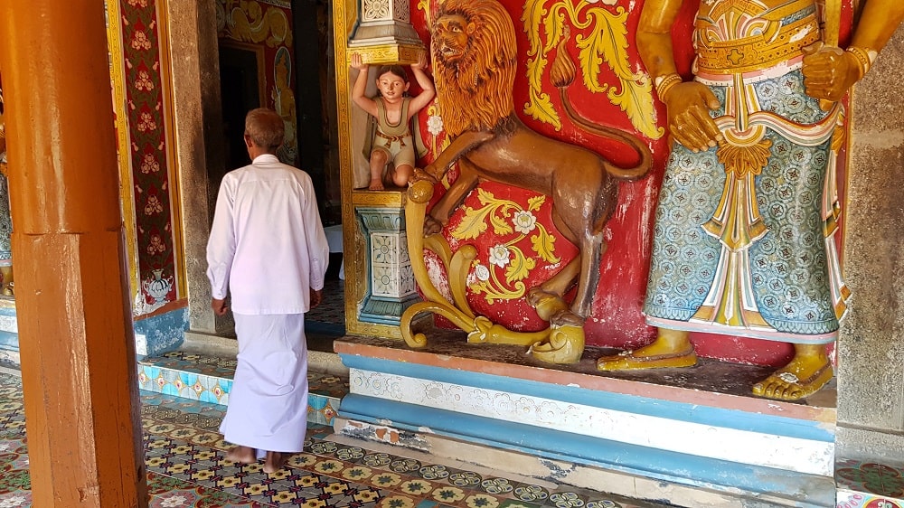 temple Yatagala Raja Maha Viharaya à Unawatuna