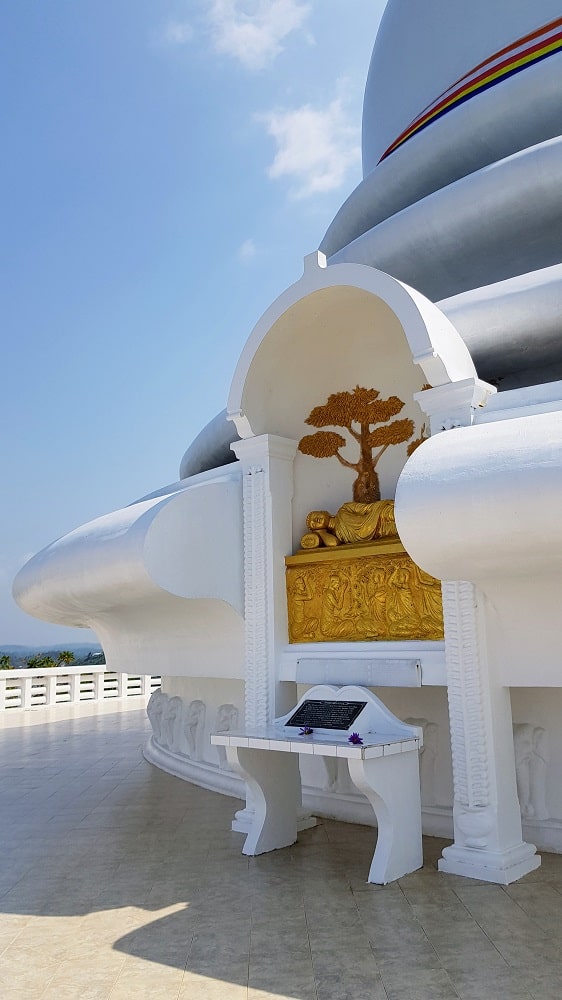 Unawatuna : pagode de la paix - Peace Pagode