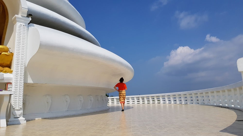 Unawatuna : pagode de la paix - Peace Pagode