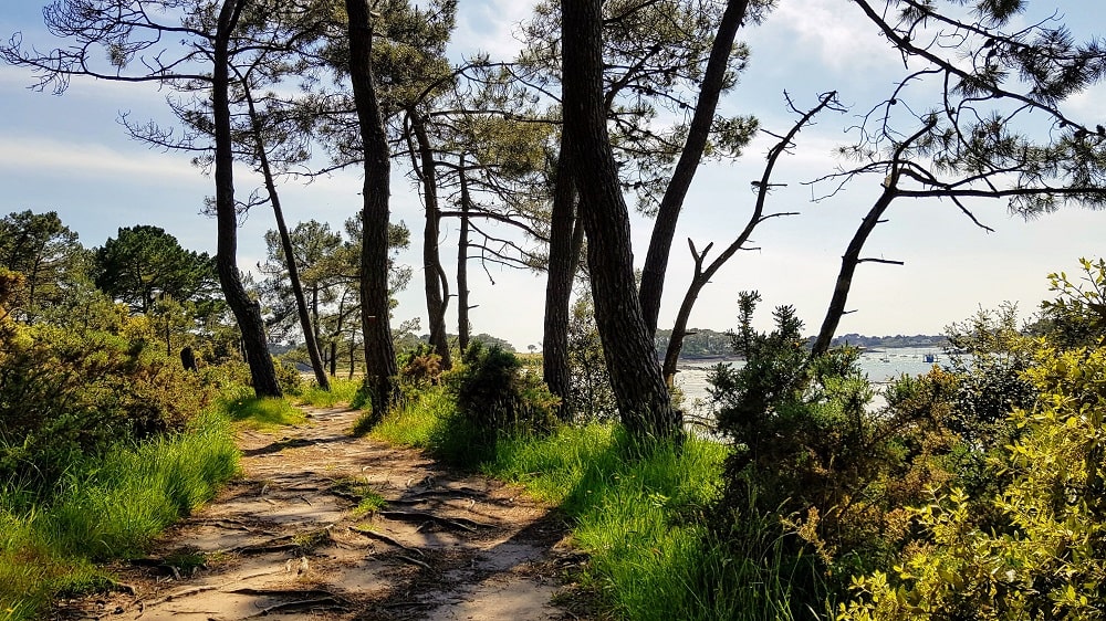 randonnée plage des Sept îles à baden