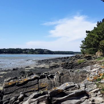 Balade autour de la plage des Sept îles à Baden