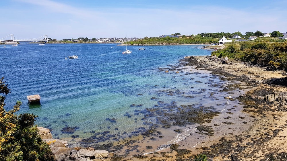 randonnée à la ria d'Etel : de Saint Cado à la pointe Roquenec