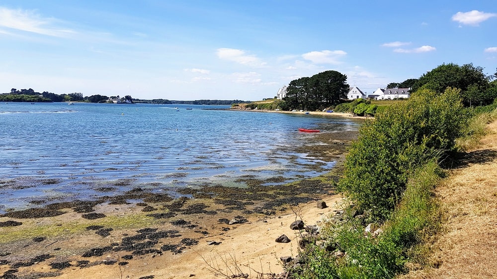 randonnée à la ria d'Etel : de Saint Cado à la pointe Roquenec