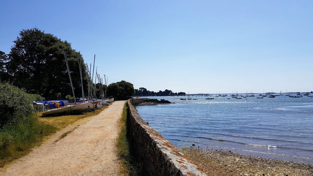 Golfe du Morbihan - balade au bord de mer à Arradon