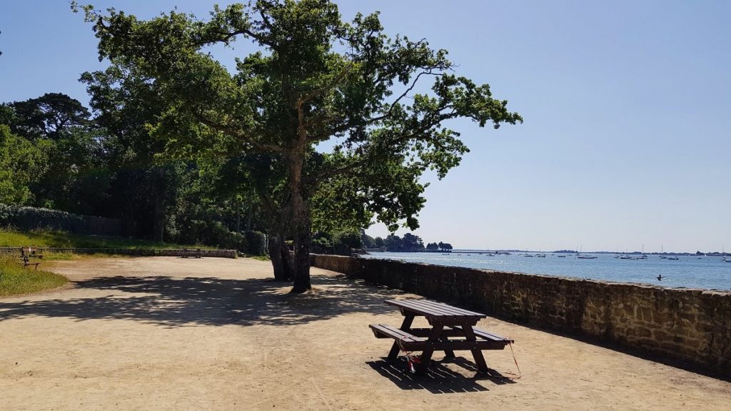 Golfe du Morbihan - plage de Kerbilouët